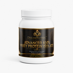 DreamNutric Advanced 100% Whey Protein Isolate, vanilla, 805 g tub